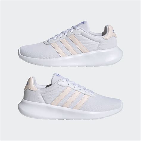 White adidas Lite Racer 